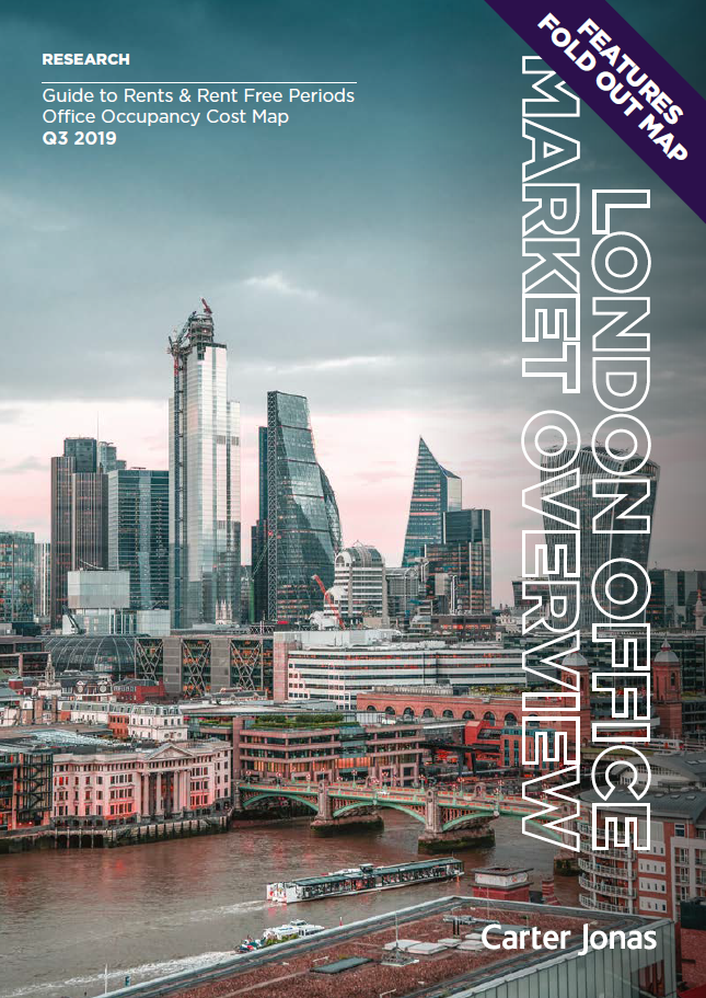 London Office Market Update Map – Q3 2019