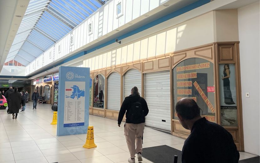109 Sq Ft , Kiosk 3 The Shires Shopping Centre BA14 - Available