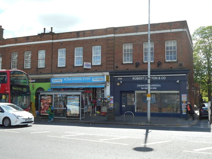2,500 Sq Ft , Commercial Unit, 239 High Street A/b W3 - Available