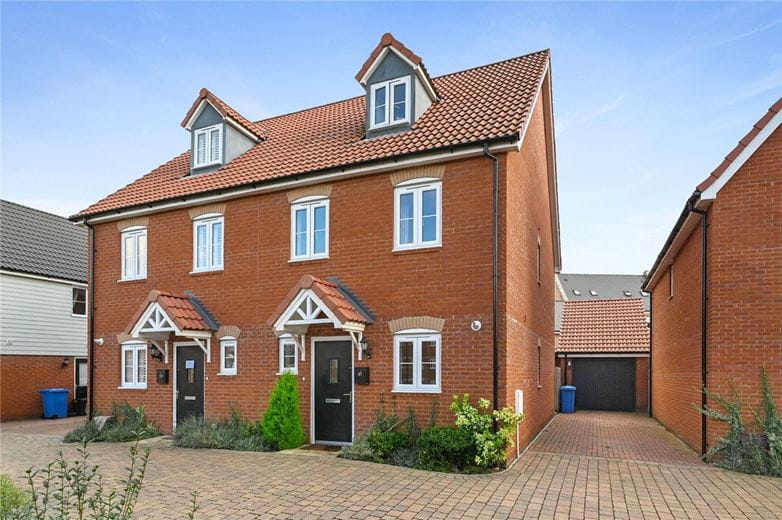 3 bedroom house, Blunden Close, Long Melford CO10 - Sold