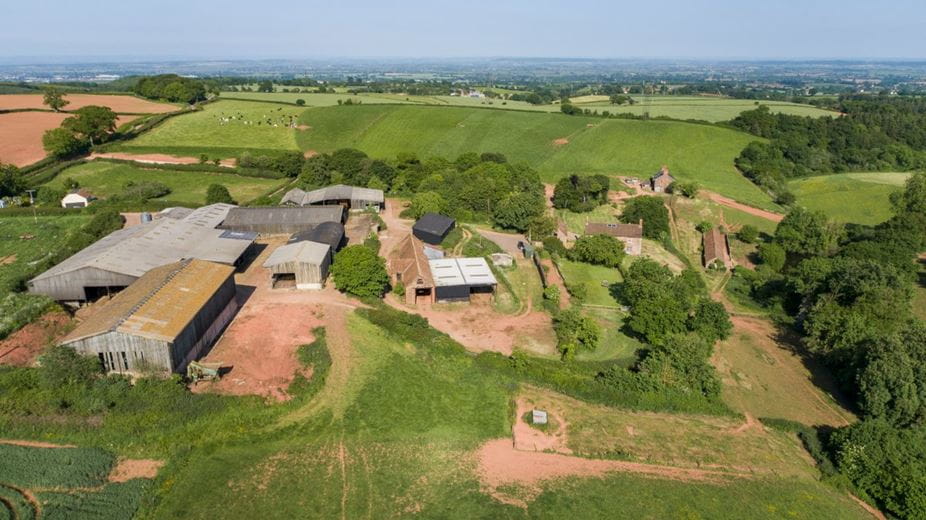 264.9 acres House, Lower Clavelshay Farm, North Petherton TA6 - Sold STC