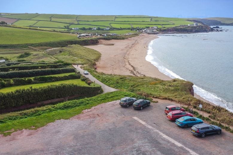 0.66 acres Land, Hoopers Dry Car Park, Thurlestone Sands TQ7 - Sold