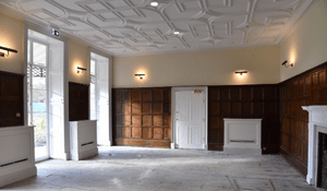 Abington Hall reception room