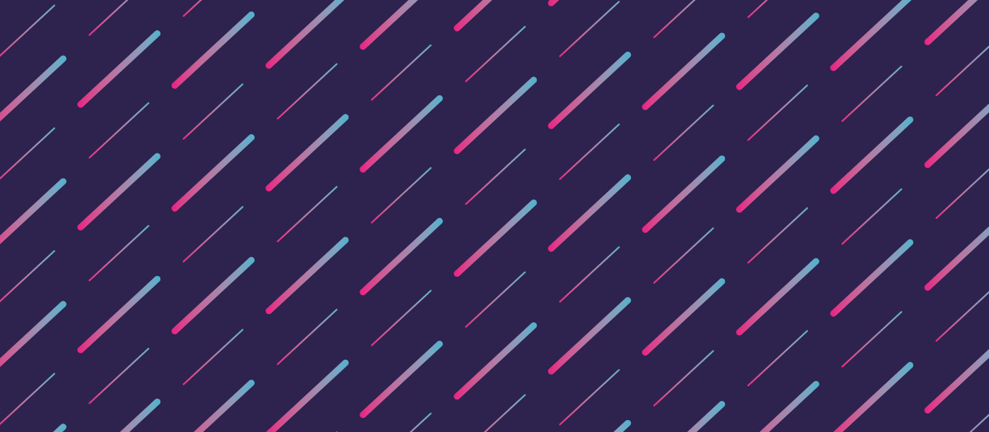 Monogram of gradient lines