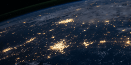 Earth from outer space
