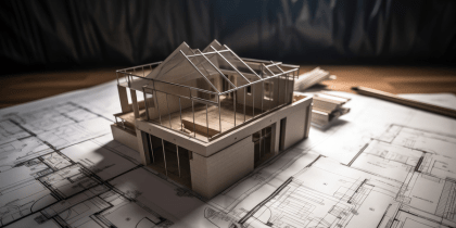 AI generated image of property planning