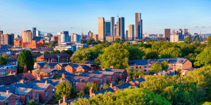 Manchester skyline