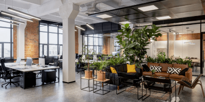 Open office space