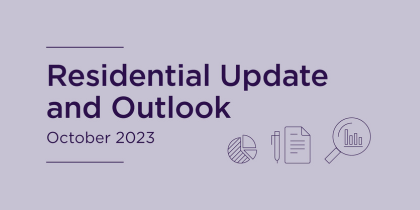 Residential Update and Outlook October 2023