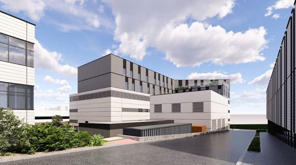 Modular Theatre building at John Radcliffe Hospital