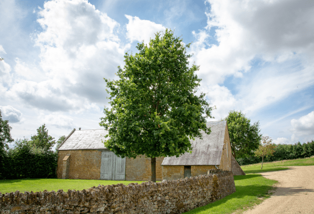 Outbuilding on land at shooting estate in the Cotswolds