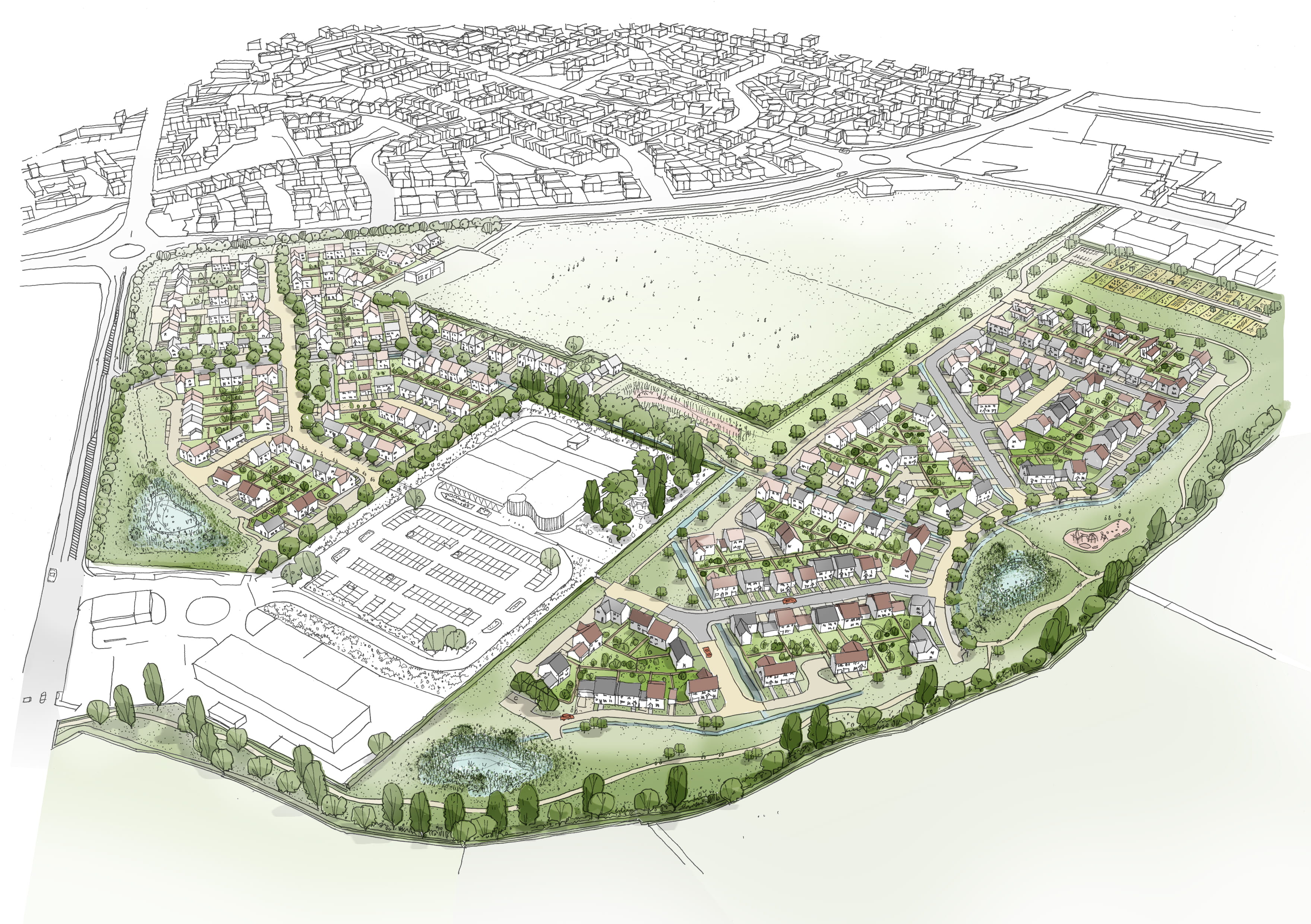 Land Northwest of Burley Road, Oakham