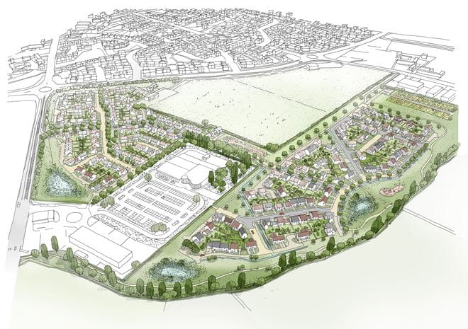 Land Northwest of Burley Road, Oakham