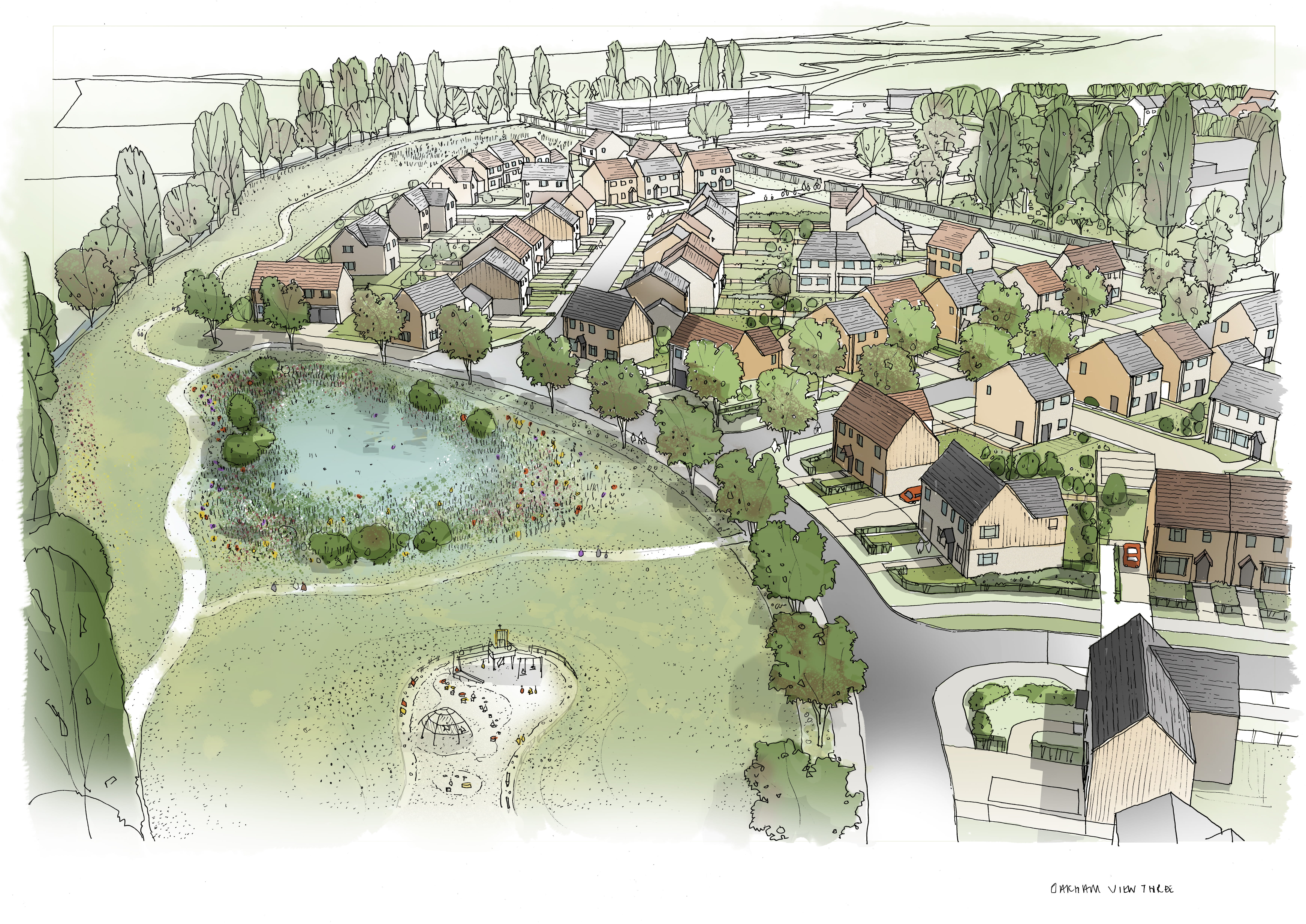 Land Northwest of Burley Road, Oakham