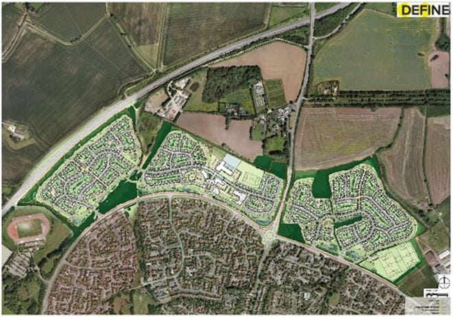Land development opportunities from Greenbelt to the north of Abingdon