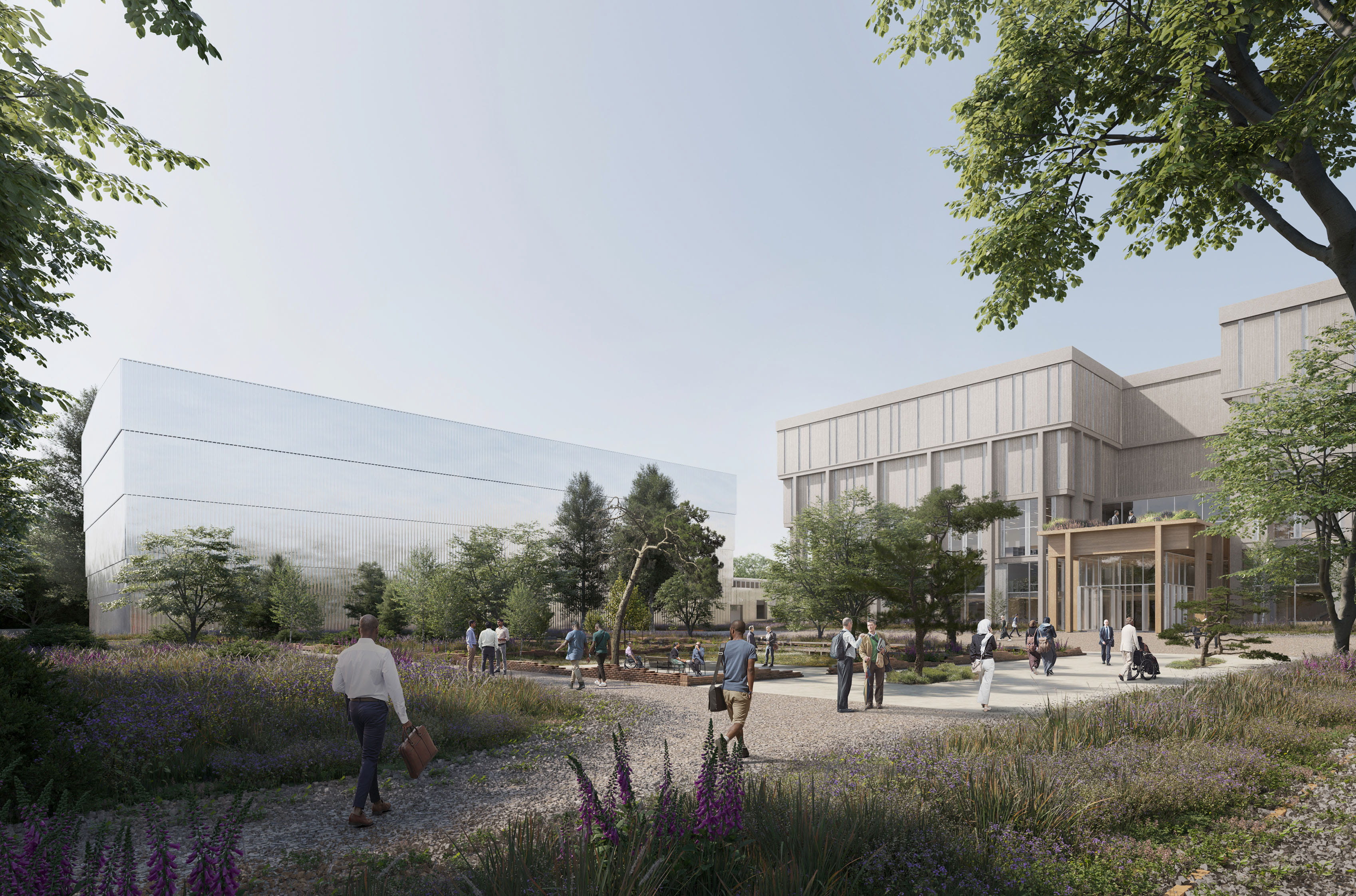 British Library sustainable redevelopment of its Boston Spa site