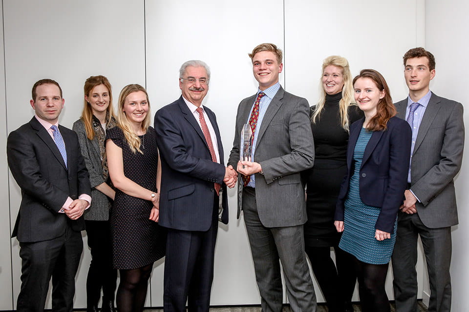 Carter Jonas Graduate Surveyors Win Times Graduate Challenge 2016