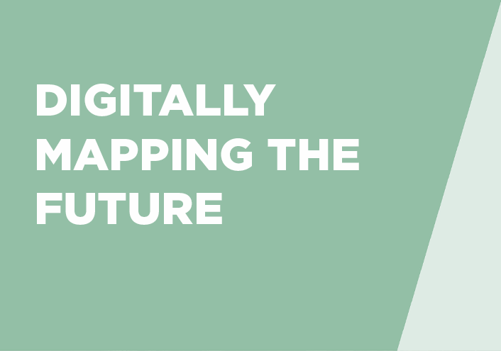 digitally mapping the future graphic