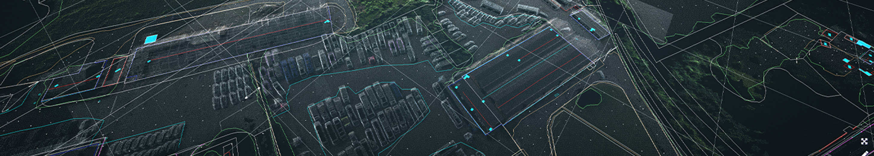 Digitally mapped area