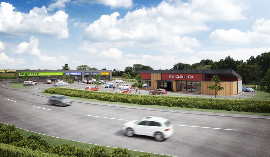 1,200 to 3,500 Sq Ft , Drive-Thru & Retail Units, Hawke Ridge BA13 - Available