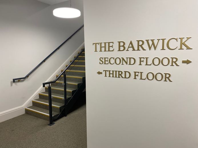 2,107 Sq Ft , The Barwick, Barwick Street B3 - Available