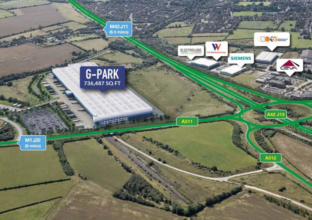 736,487 Sq Ft , G-Park, Corkscrew Lane LE65 - Available