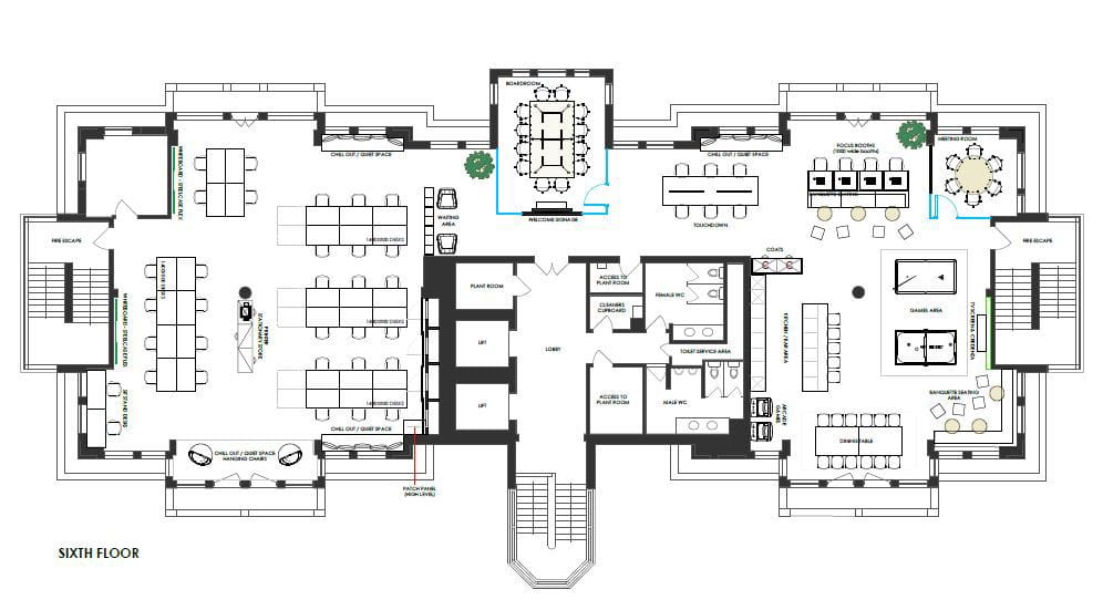 4,295 Sq Ft , 6th Floor, 31 Great George Street BS1 - Available