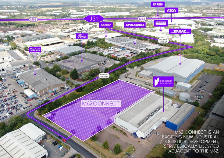 2 acres , M62 Connect , Don Pedro Avenue WF6 - Available