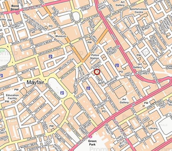 2,486 Sq Ft , 2-4 Cork Street W1S - Available