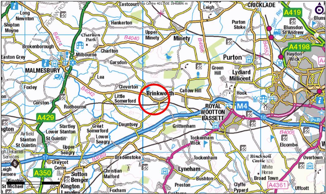 0.29 acres , Land At Laceys House, B4042 SN15 - Available