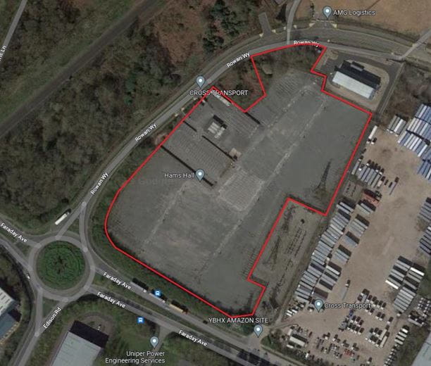 1 to 8.6 acres , Land Off Rowan Way, Hams Hall Distribution Park B46 - Available