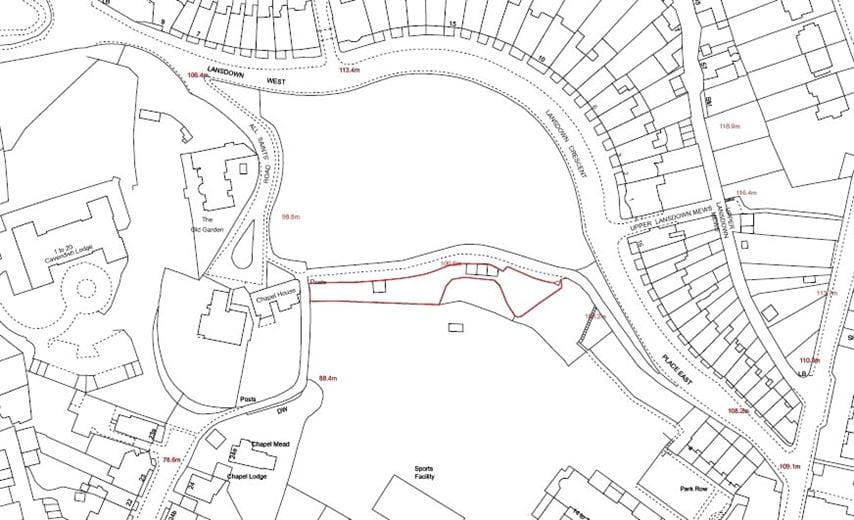 0.25 acres Land, Park Street Mews, Bath BA1 - Sold