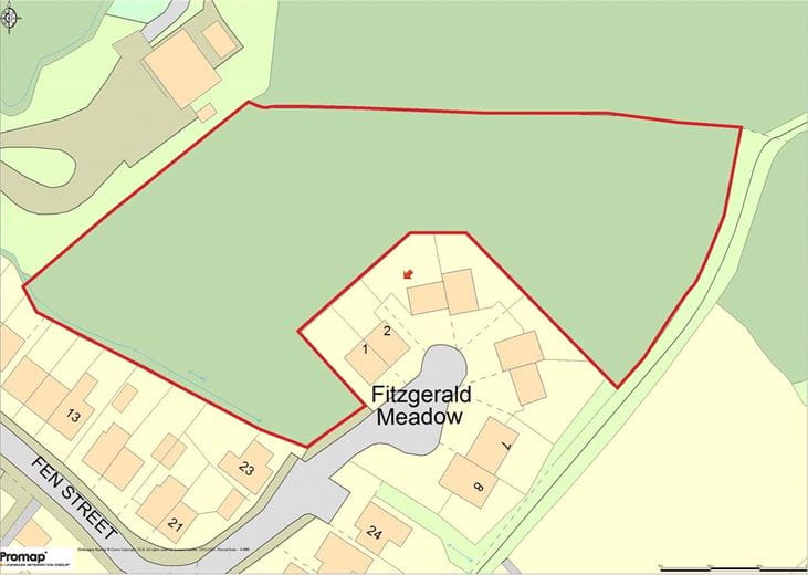 1.4 acres , Fitzgerald Meadow, Boxford CO10 - Under Offer