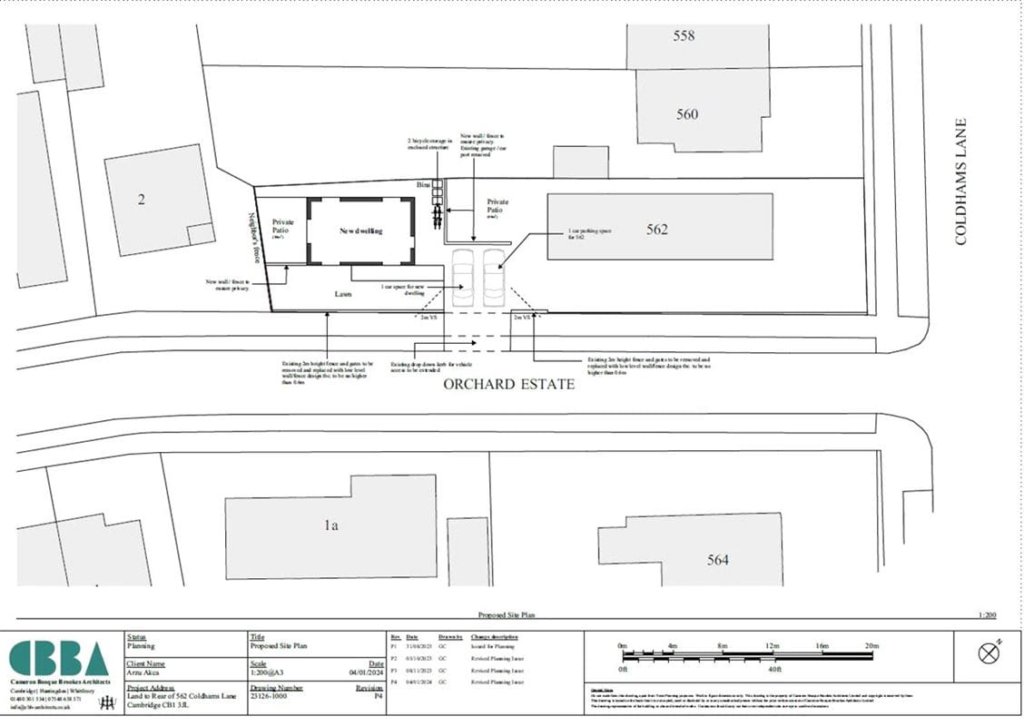2 bedroom development plot, Coldhams Lane, Cambridge CB1 - Available