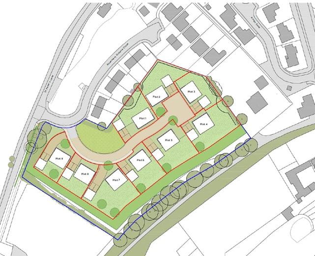  bedroom development plot, Honeysuckle Close, Caxton CB23 - Available
