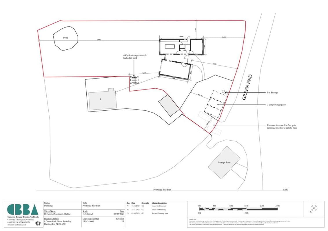  bedroom development plot, Green End, Great Stukeley PE28 - Sold