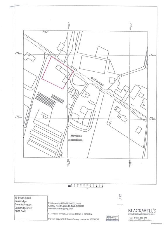 0.014 acres Land, South Road, Abington CB21 - Available
