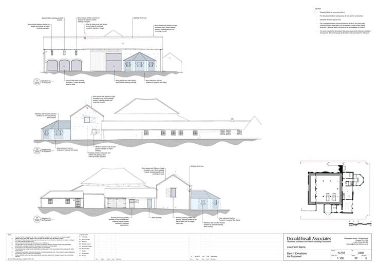 bedroom house, Residential Development Opportunity, Low Farm Barns YO26 - Available