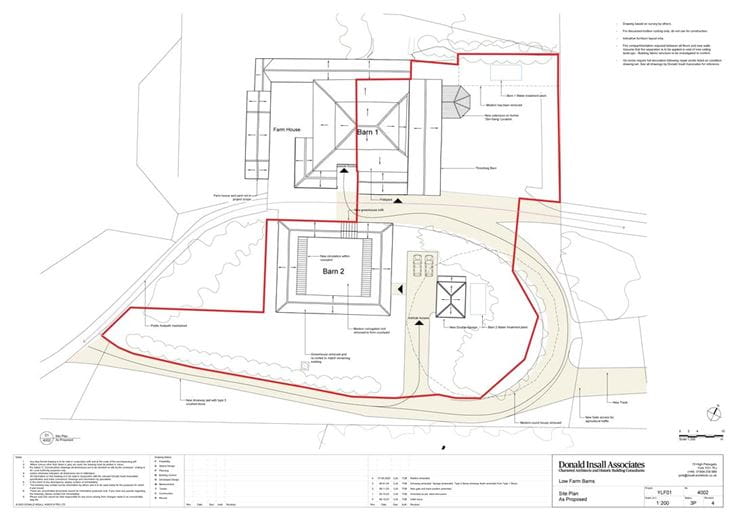  bedroom house, Residential Development Opportunity, Low Farm Barns YO26 - Available