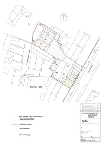  bedroom development plot, Residential Development Opportunity, Franklin Road/Strawberry Dale Square HG1 - Sold