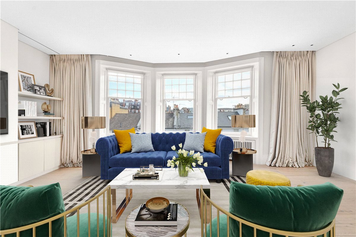 4 bedroom flat, Wynnstay Gardens, Kensington W8 - Available