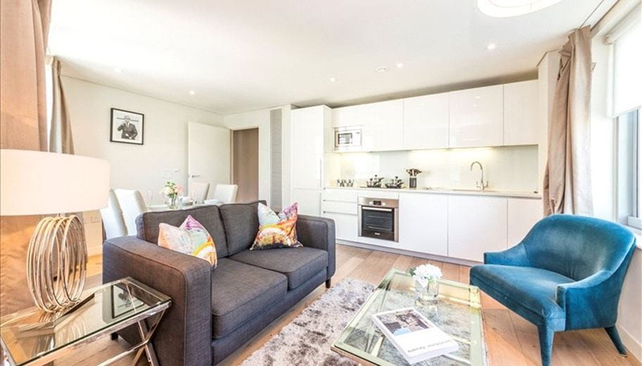 2 bedroom flat, Merchant Square East, London W2 - Available