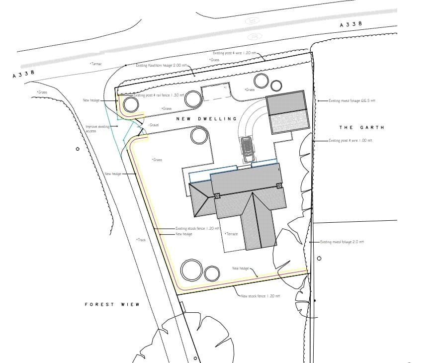 0.28 acres Land, East Grafton, Marlborough SN8 - Sold
