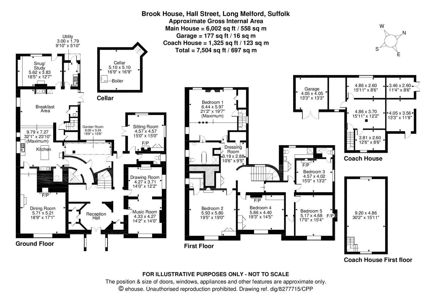 House for sale in Long Melford, Hall Street, CO10 Suffolk MEL170020