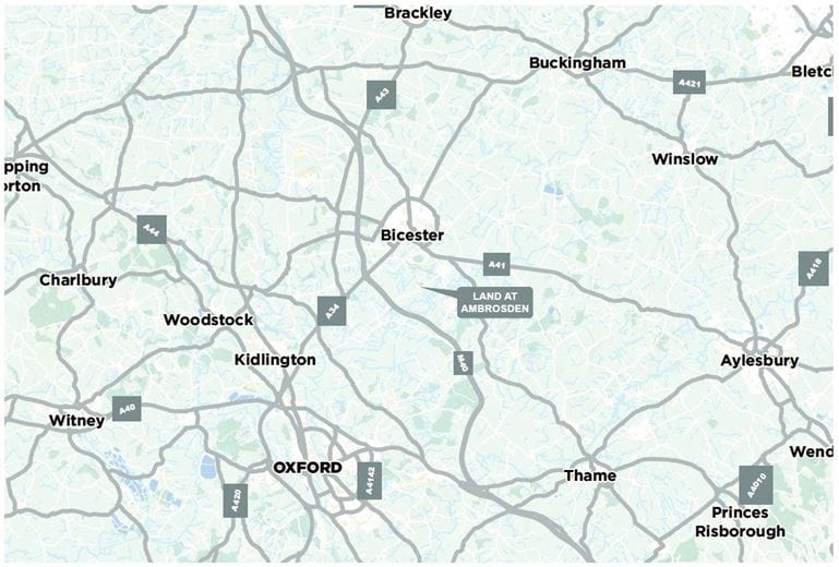 14.2 acres Land, Merton Road, Ambrosden OX25 - Sold