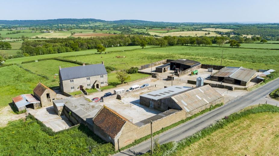 119 acres House, Copplesbury Farm, North Brewham BA10 - Sold
