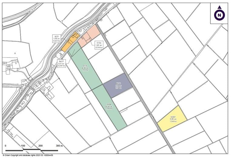 3.1 acres Land, Lot 4: Land At Stanmoor Road, Burrowbridge TA7 - Sold