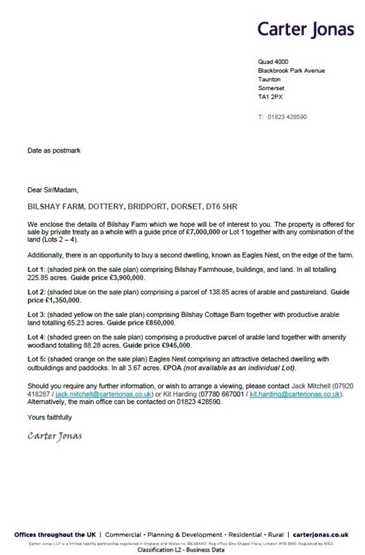 518 acres Farm, Dottery, Bridport DT6 - Sold STC