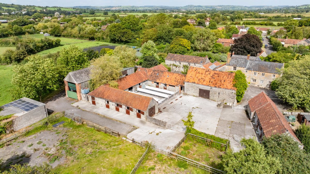 60 acres House, Manor Farm, Alhampton BA4 - Sold