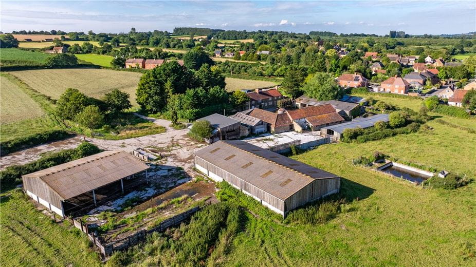 8.6 acres House, Manor Farm, Lopen TA13 - Available